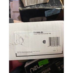 Delta Diverter T11999 BL   Black in color.  Retail